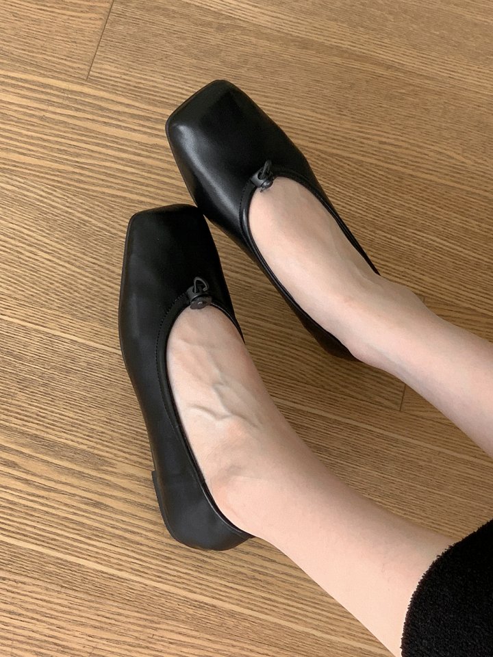 Vade - Korean Women Fashion - #vintageinspired - String Square Flats - 6