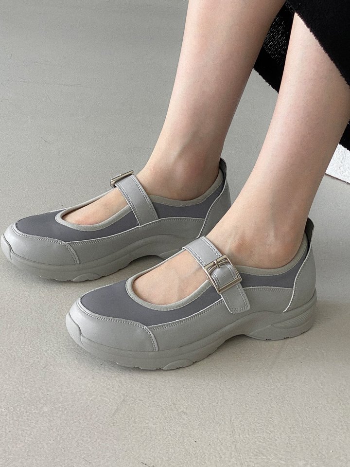 Vade - Korean Women Fashion - #vintagekidsstyle - Height Mary Jane Sneakers - 7