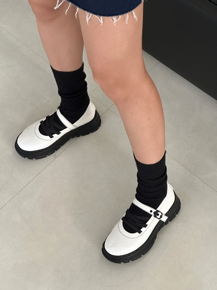 Vade - Korean Women Fashion - #womensfashion - Unique Mary Jane Loafers - 8