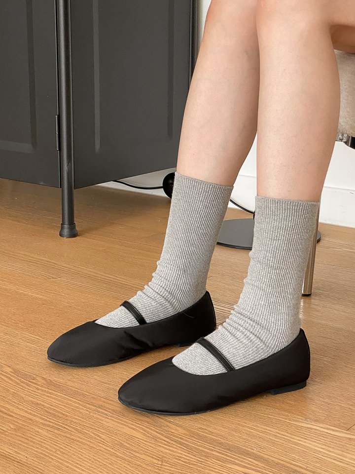 Vade - Korean Women Fashion - #womensfashion - Mary Jane Padded Flats - 12