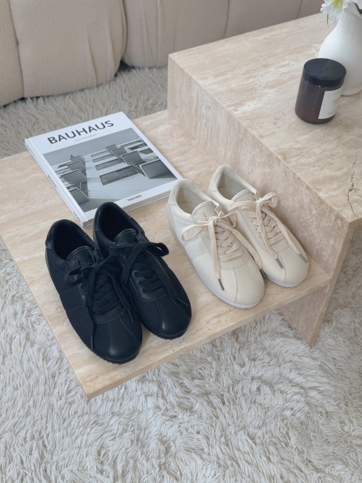 Vade - Korean Women Fashion - #womensfashion - Mesh Cortez Sneakers - 3
