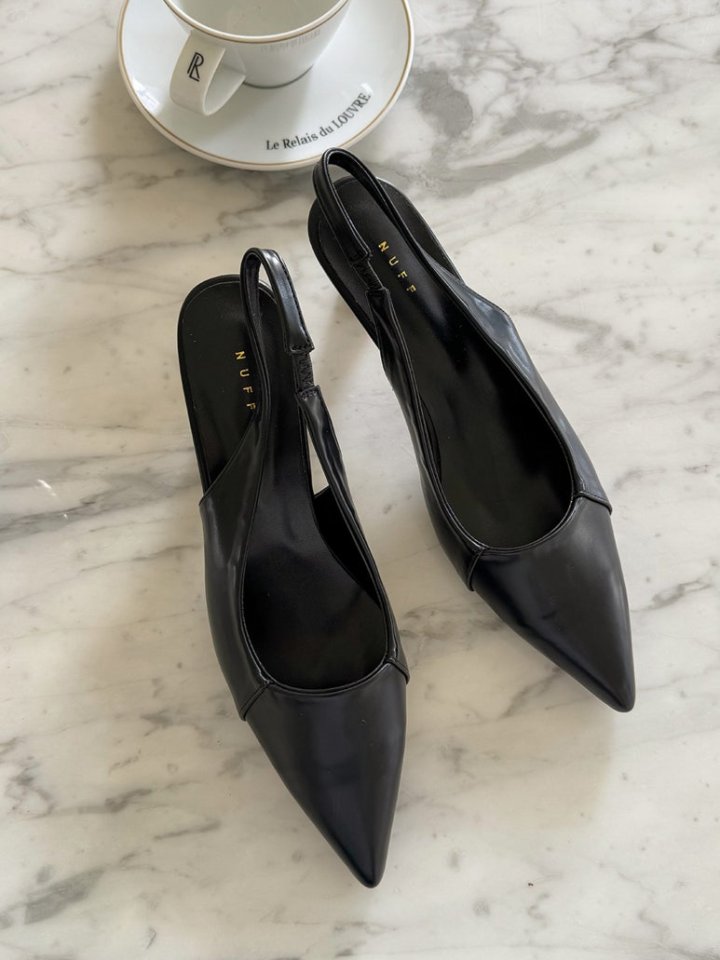 Vade - Korean Women Fashion - #womensfashion - Stiletto Slim Slingback Heels - 10