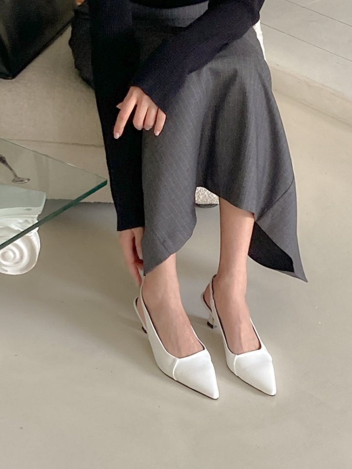 Vade - Korean Women Fashion - #womensfashion - Stiletto Slim Slingback Heels - 12