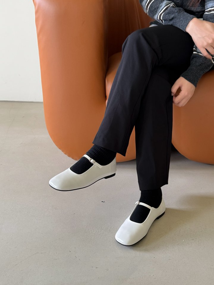 Vade - Korean Women Fashion - #womensfashion - Square Mary Jane Flats - 11