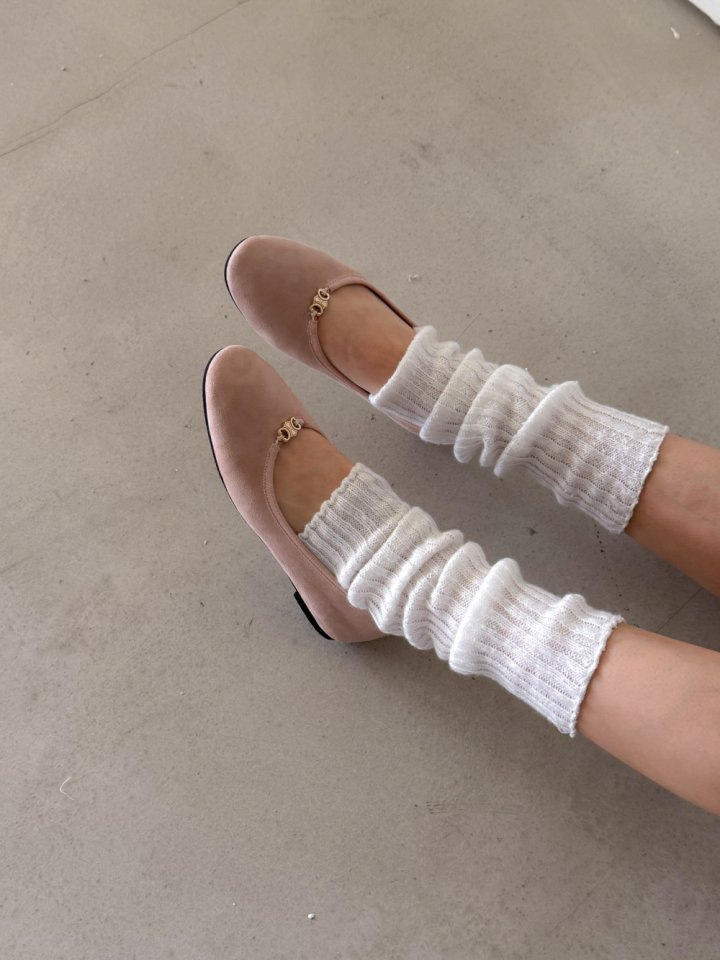 Vade - Korean Women Fashion - #womensfashion - Suede Point Flats - 6