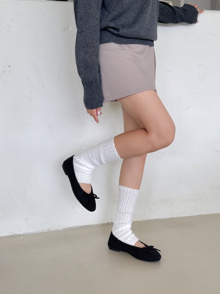 Vade - Korean Women Fashion - #womensfashion - Cotton Candy Poly Flats