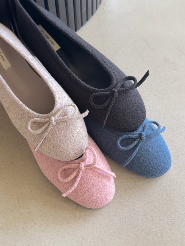 Vade - Korean Women Fashion - #womensfashion - Cotton Candy Poly Flats - 7