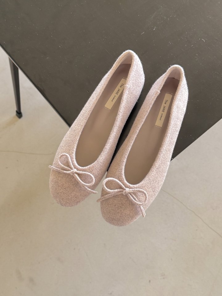 Vade - Korean Women Fashion - #womensfashion - Cotton Candy Poly Flats - 9