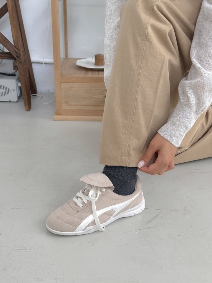 Vade - Korean Women Fashion - #momslook - Speed Runner Suede Sneakers - 4