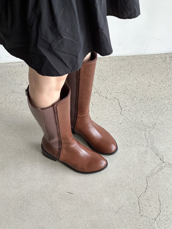 Vade - Korean Women Fashion - #momslook - Mid Half Boots - 4