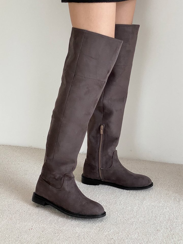 Vade - Korean Women Fashion - #womensfashion - Mid High Long Boots - 3