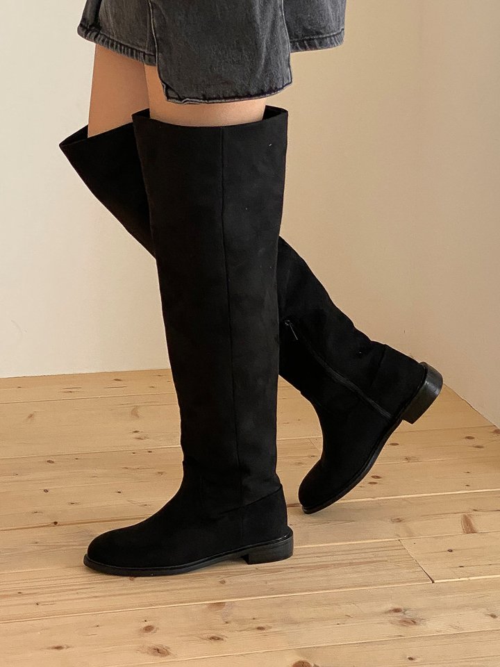 Vade - Korean Women Fashion - #womensfashion - Mid High Long Boots - 9