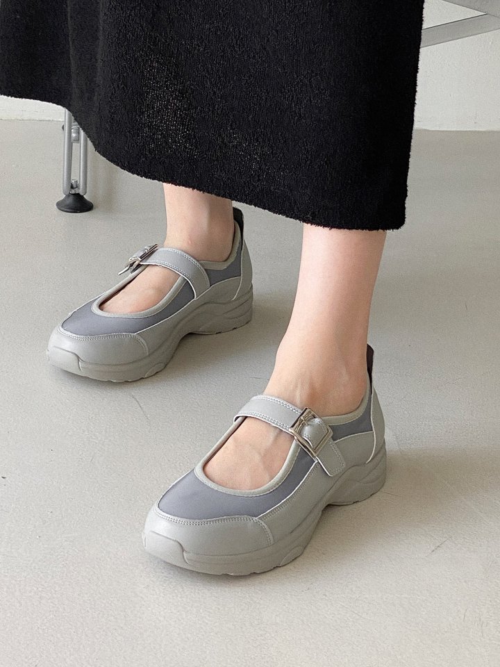 Vade - Korean Women Fashion - #womensfashion - Height Mary Jane Sneakers