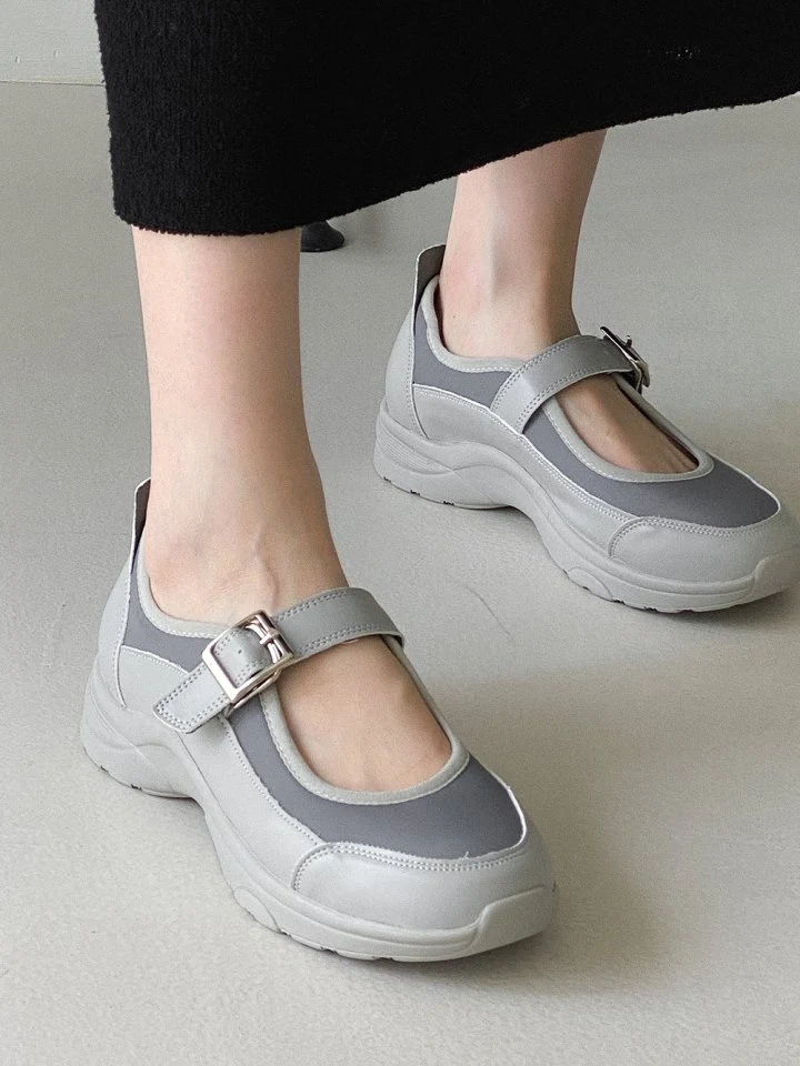 Vade - Korean Women Fashion - #womensfashion - Height Mary Jane Sneakers - 5