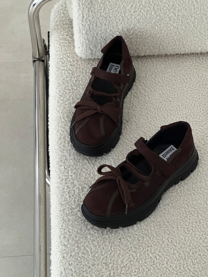 Vade - Korean Women Fashion - #womensfashion - Ribbon Mary Jane Loafers - 10