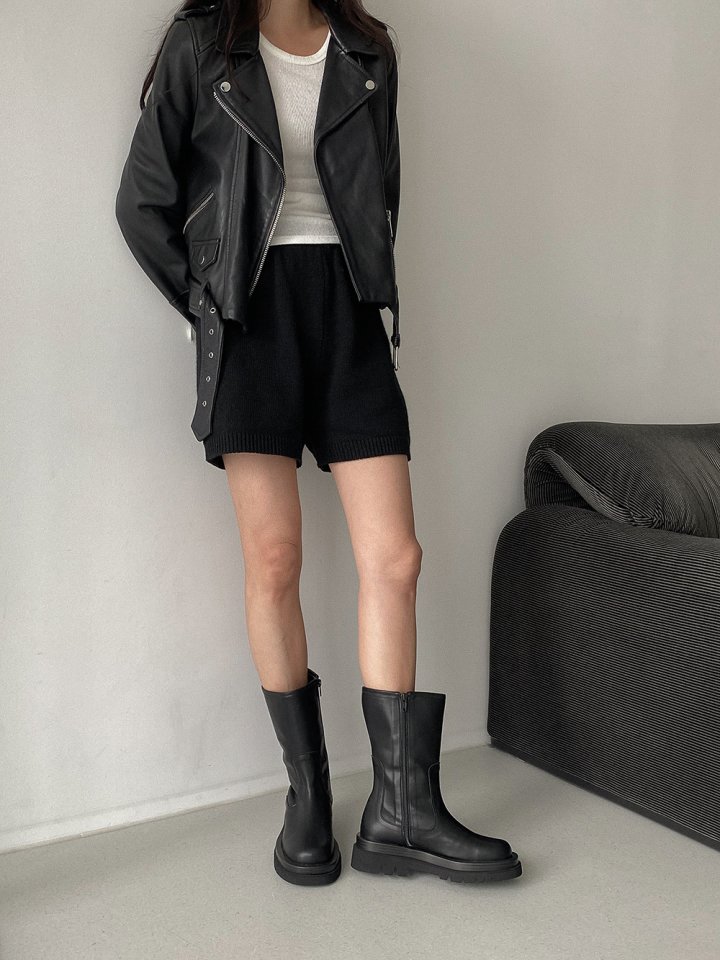 Vade - Korean Women Fashion - #womensfashion - Half Mid Boots - 10
