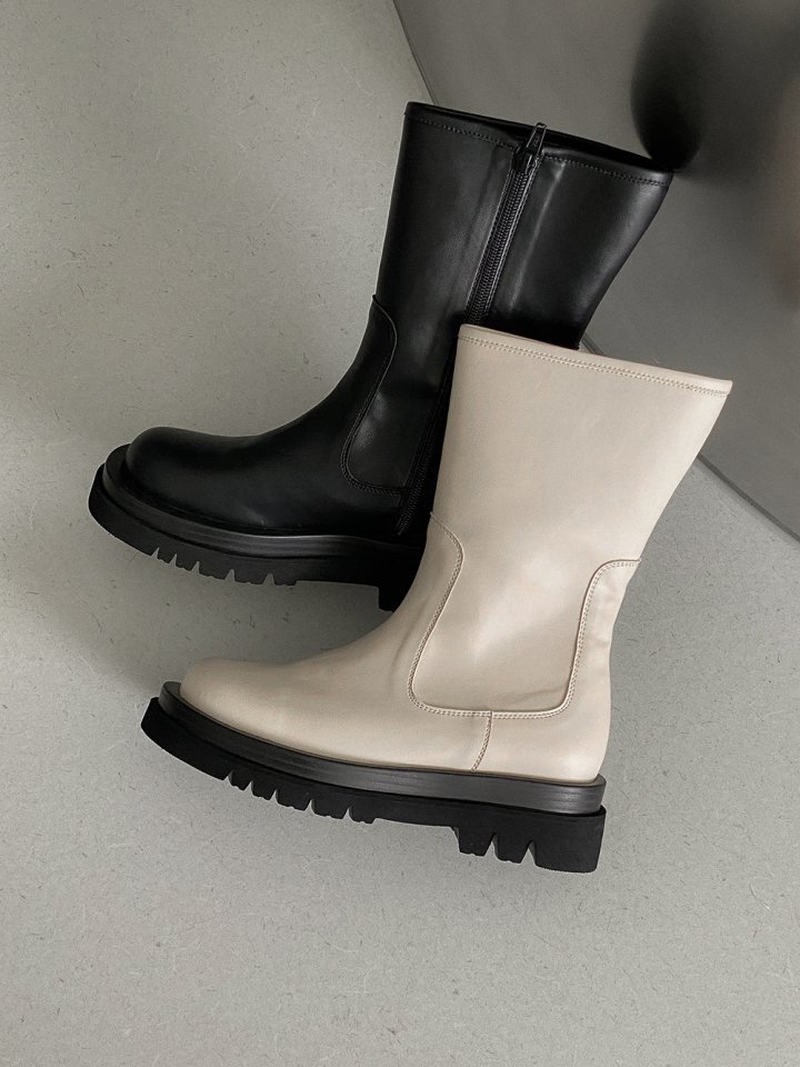 Vade - Korean Women Fashion - #womensfashion - Half Mid Boots - 6