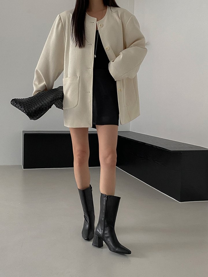 Vade - Korean Women Fashion - #womensfashion - Mid Half Boots - 6
