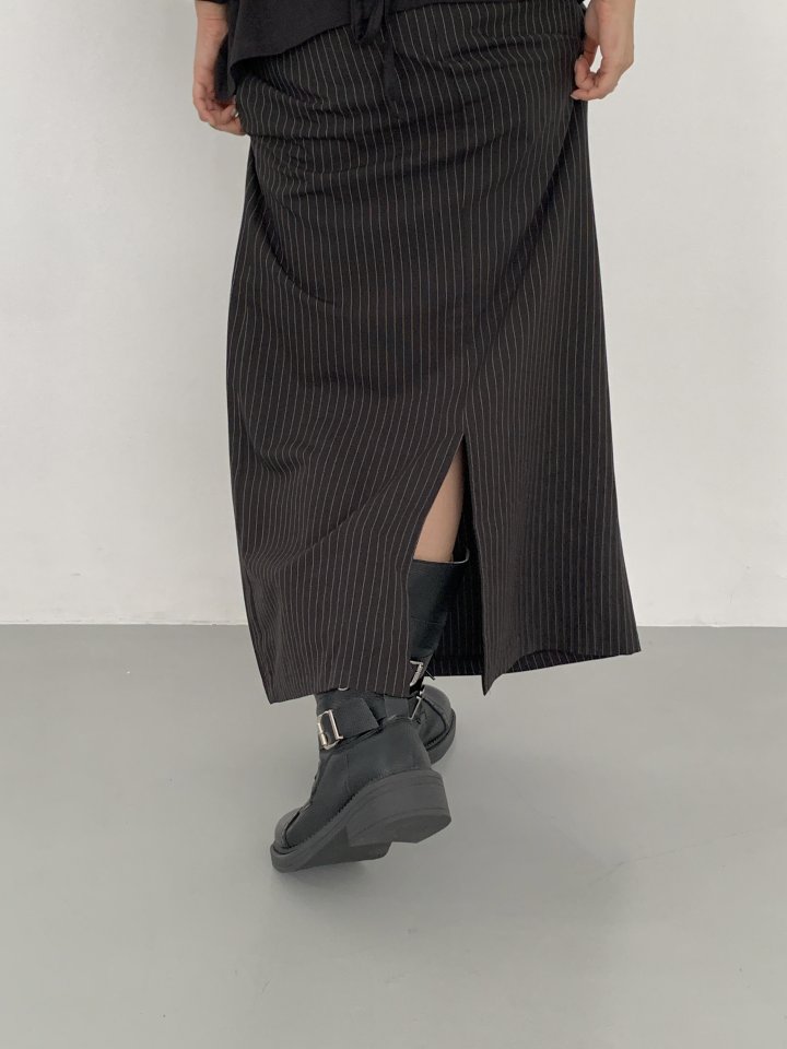 Vade - Korean Women Fashion - #womensfashion - Half Buckle Strap Walker Boots - 8
