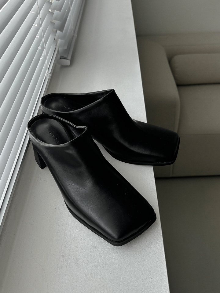 Vade - Korean Women Fashion - #womensfashion - Square Mid Loafers - 7