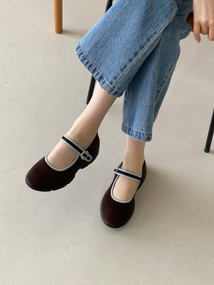 Vade - Korean Women Fashion - #womensfashion - Mary Jane Pumps Flat Sneakers - 11