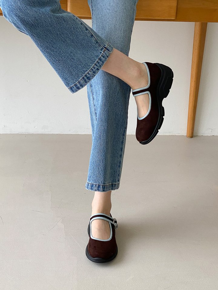 Vade - Korean Women Fashion - #womensfashion - Mary Jane Pumps Flat Sneakers - 5