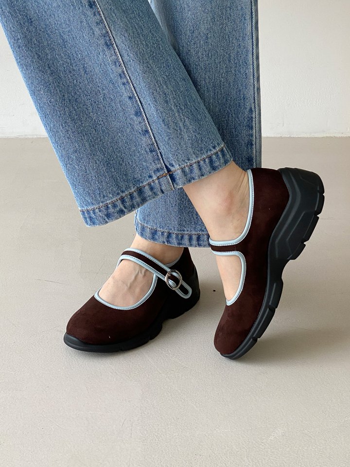 Vade - Korean Women Fashion - #womensfashion - Mary Jane Pumps Flat Sneakers - 7