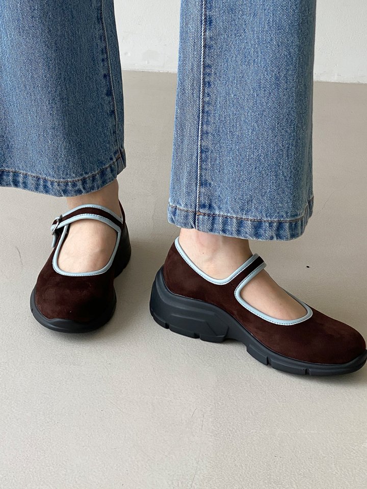 Vade - Korean Women Fashion - #womensfashion - Mary Jane Pumps Flat Sneakers - 9