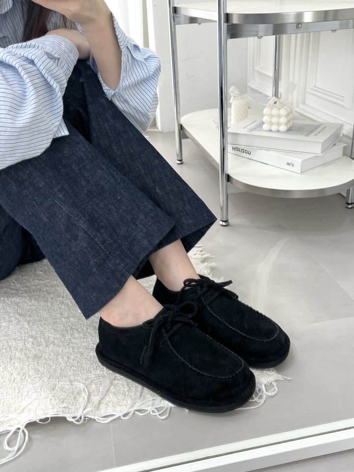 Vade - Korean Women Fashion - #womensfashion - Mocha Flat Loafers - 8