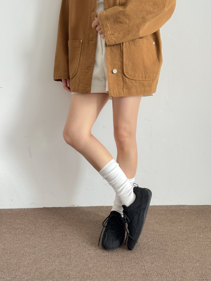 Vade - Korean Women Fashion - #womensfashion - Slim Combo Sneakers - 3