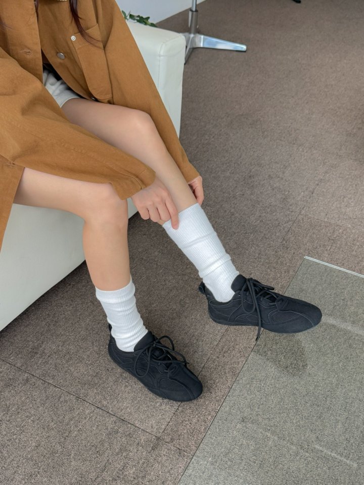 Vade - Korean Women Fashion - #womensfashion - Slim Combo Sneakers - 7