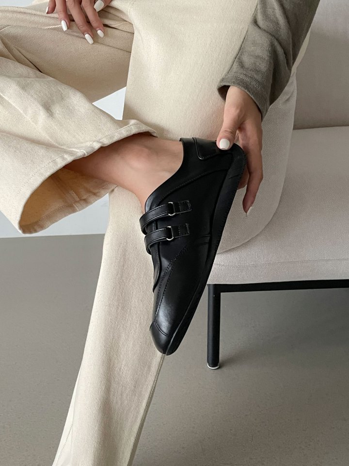 Vade - Korean Women Fashion - #womensfashion - Strap Daily Loafers - 7
