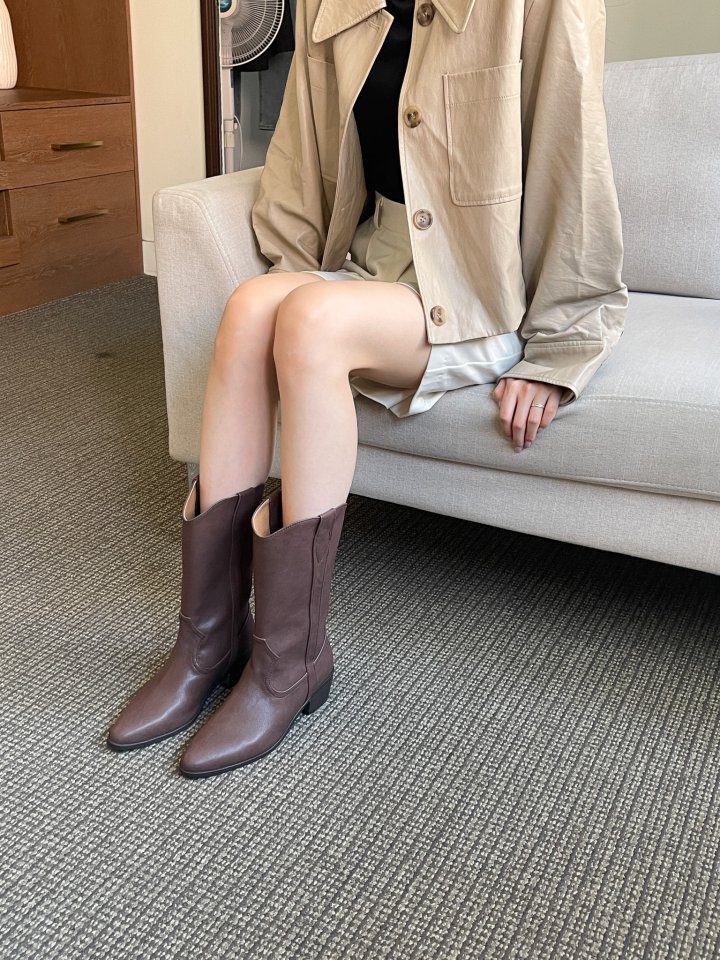 Vade - Korean Women Fashion - #womensfashion - Stiletto Western Boots - 12