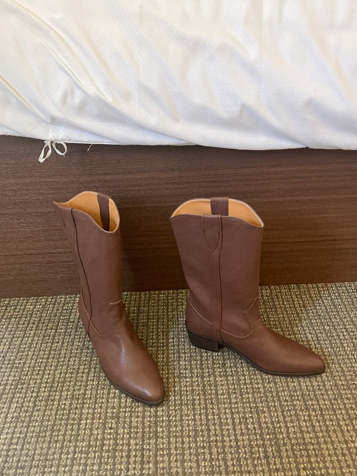 Vade - Korean Women Fashion - #womensfashion - Stiletto Western Boots - 2