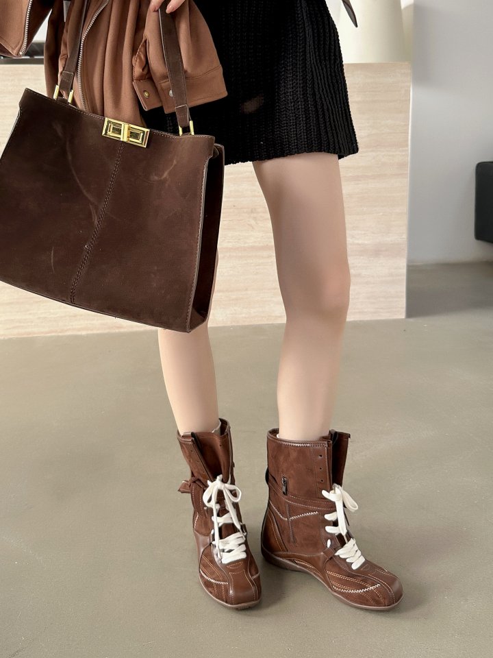 Vade - Korean Women Fashion - #womensfashion - High Sneaker Boots - 9