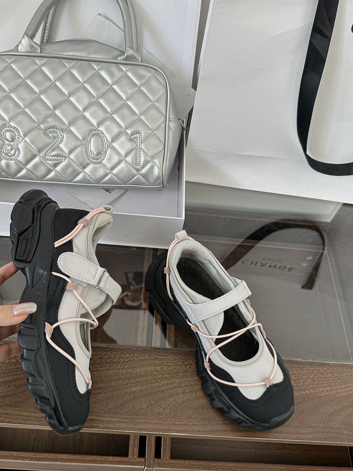 Vade - Korean Women Fashion - #womensfashion - Strap Sneakers - 11
