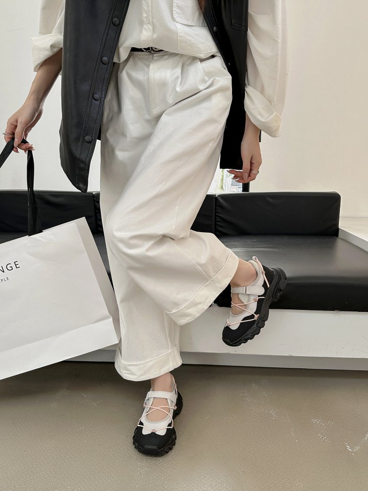 Vade - Korean Women Fashion - #womensfashion - Strap Sneakers - 7