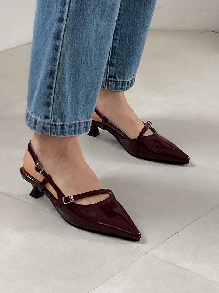 Vade - Korean Women Fashion - #womensfashion - Stiletto Buckle Pumps Heels - 9