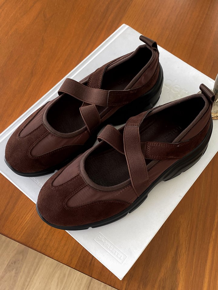 Vade - Korean Women Fashion - #womensfashion - Strap Banding Sneakers - 7