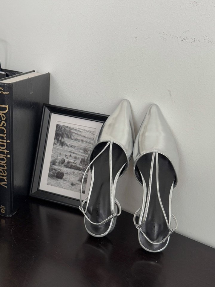 Vade - Korean Women Fashion - #womensfashion - Stiletto Point Slingbacks - 7