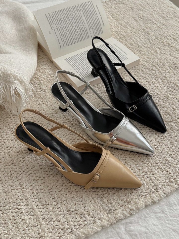 Vade - Korean Women Fashion - #womensfashion - Stiletto Slingback Heels - 2