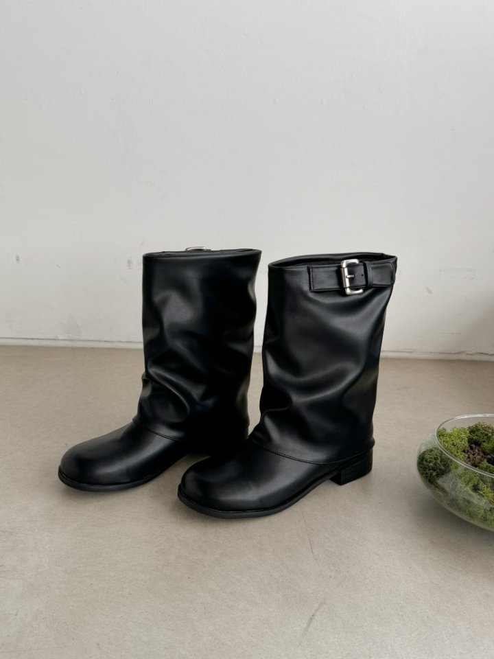 Vade - Korean Women Fashion - #womensfashion - Half Mid Boots - 8