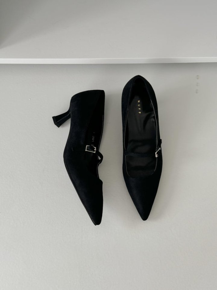 Vade - Korean Women Fashion - #womensfashion - Low Heel Mary Jane Loafer Heels - 3