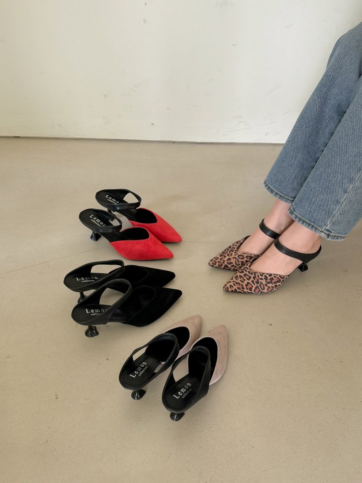 Vade - Korean Women Fashion - #womensfashion - Two-Tone Stiletto Mule Heels - 10