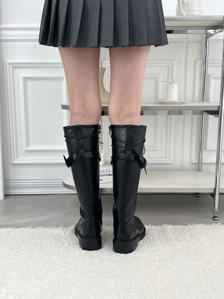 Vade - Korean Women Fashion - #womensfashion - Mid Half Boots - 12