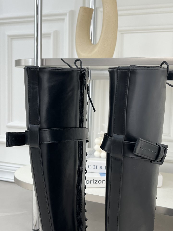 Vade - Korean Women Fashion - #womensfashion - Mid Half Boots - 8