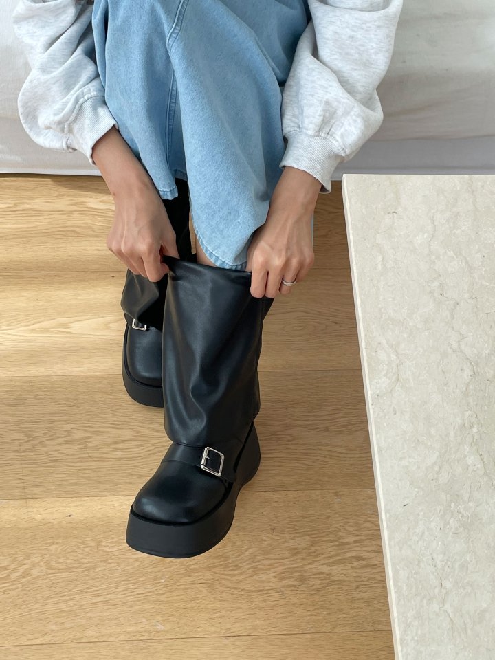 Vade - Korean Women Fashion - #momslook - Mid Half Boots - 4