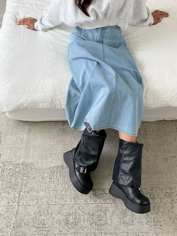 Vade - Korean Women Fashion - #womensfashion - Mid Half Boots - 6