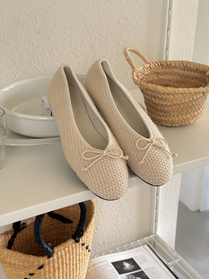 Vade - Korean Women Fashion - #womensfashion - Fall Ribbon Flats - 5