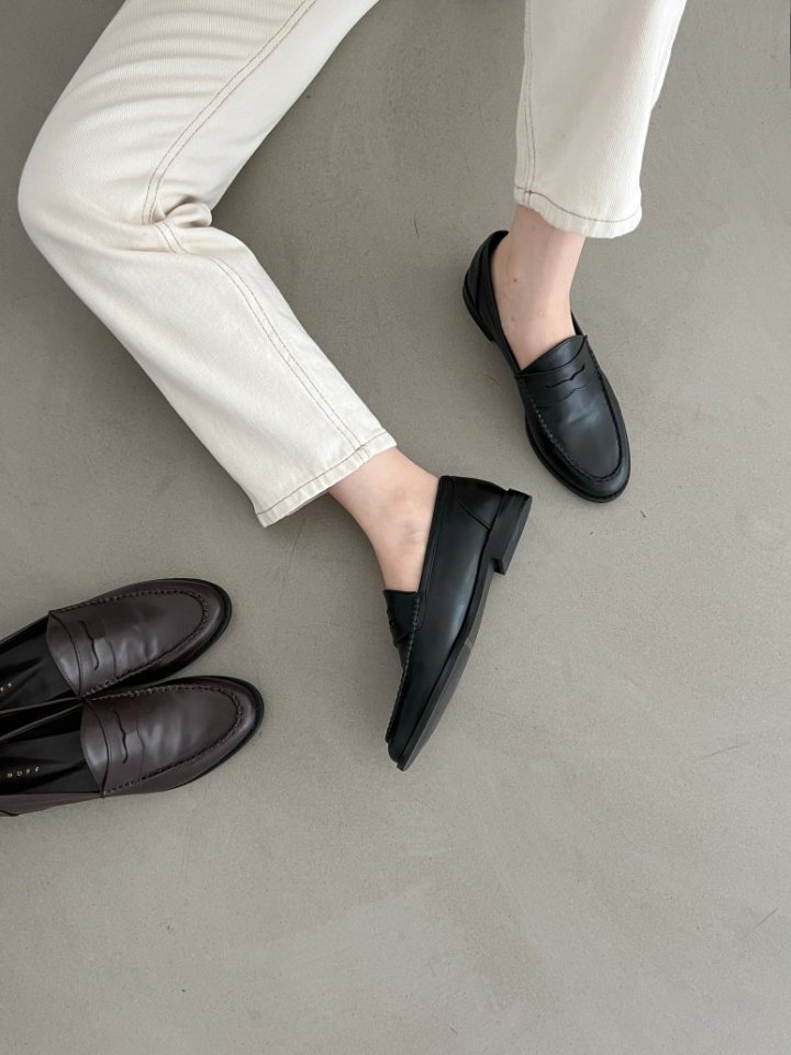 Vade - Korean Women Fashion - #womensfashion - PU Low Heel Loafers - 5